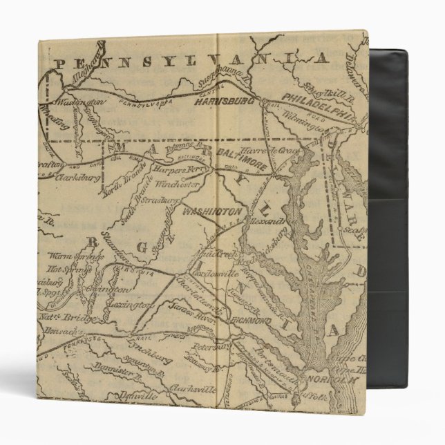 Virginia, Maryland, Delaware Binder (Front/Inside)