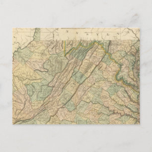 Virginia, Maryland, Delware Postcard