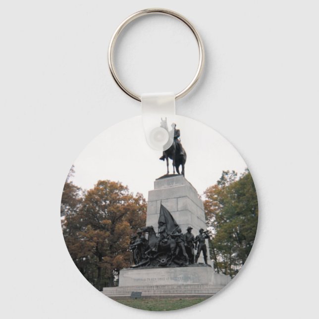 Virginia Memorial at Gettysburg NMP Keychain (Front)
