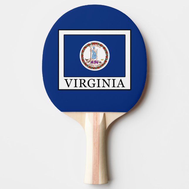 Virginia Ping Pong Paddle (Front)