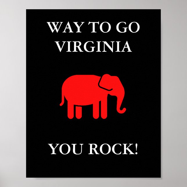 VIRGINIA  POSTER (Front)