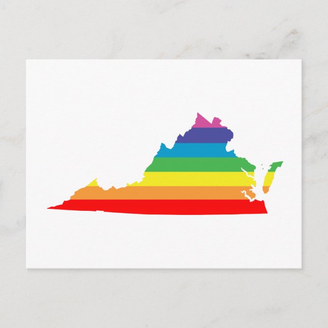 virginia rainbow postcard (Front)