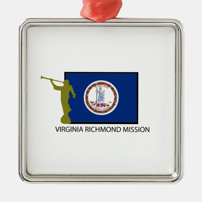 VIRGINIA RICHMOND MISSION LDS CTR METAL ORNAMENT (Front)