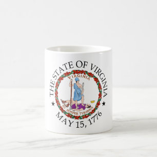 Virginia sign coffee mug