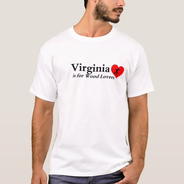 Virginia skateboard T-Shirt (Front)