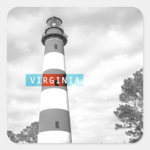 Virginia Square Sticker
