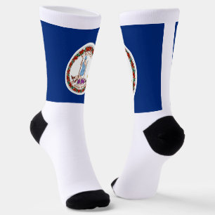 Virginia State flag Socks