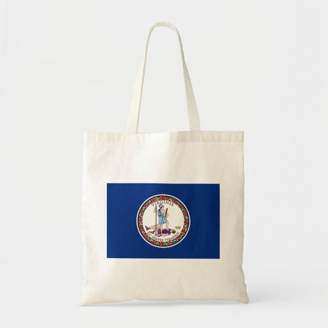 Virginia State Flag Tote Bag (Front)