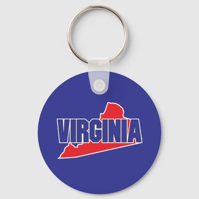 Virginia State Keychain (Front)