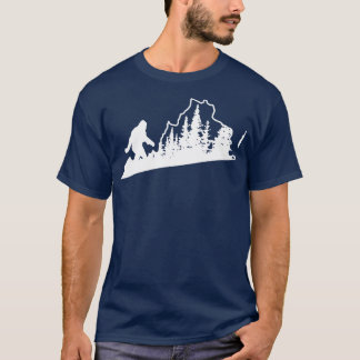 Virginia State Map Gift T-Shirt