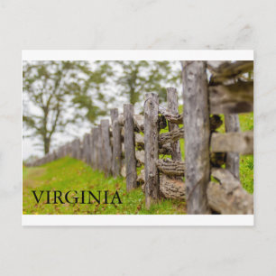 virginia state postcard