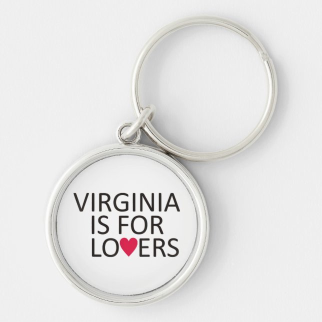 Virginia State T-shirt Virginia Home Tee Virginia  Keychain (Front)
