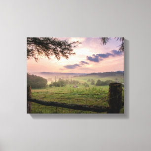Virginia Sunset Canvas Print