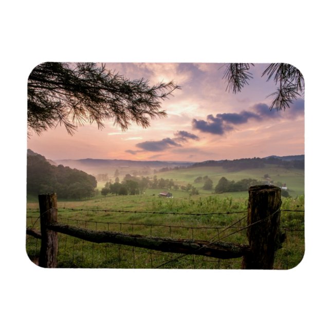 Virginia Sunset Magnet (Horizontal)