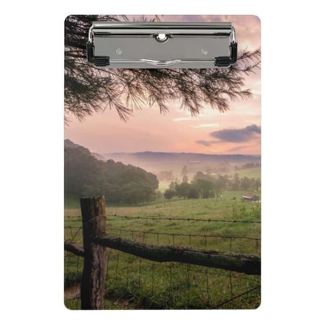 Virginia Sunset Mini Clipboard (Front)
