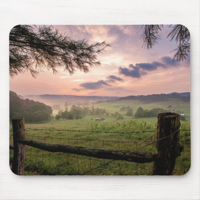Virginia Sunset Mouse Pad (Front)