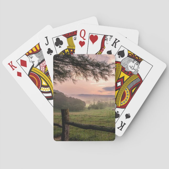 Virginia Sunset Playing Cards (Back)