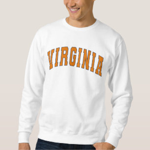 Virginia Vintage Varsity College Style Sweatshirt