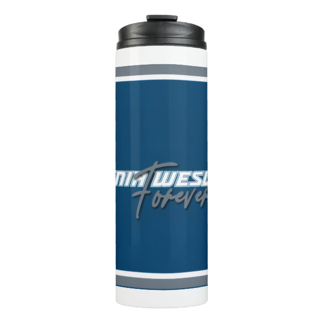 Virginia Wesleyan Forever Waterbottle Thermal Tumbler (Front)