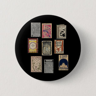 Virginia Woolf Books 2 Inch Round Button