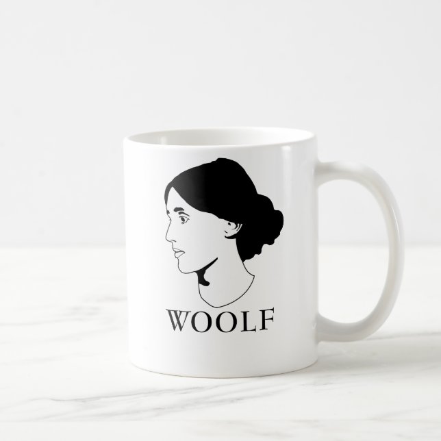 Virginia Woolf Coffee Mug (Right)