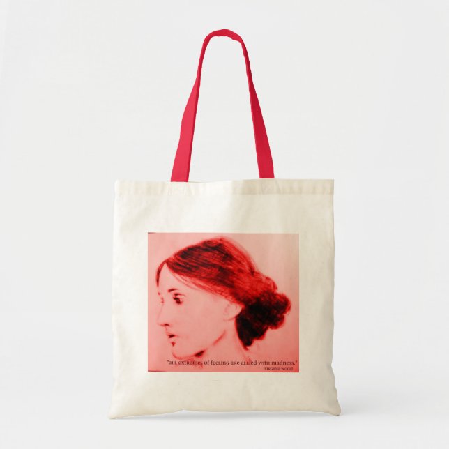 Virginia Woolf  extremes of feeling Tote Bag (Front)