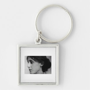 Virginia Woolf "Find Peace" Wisdom Quote Gifts Keychain