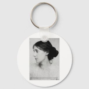 Virginia Woolf "Love Well" Love Quote Mugs & Gifts Keychain