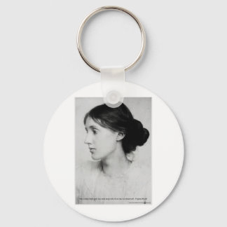 Virginia Woolf "Love Well" Love Quote Mugs & Gifts Keychain