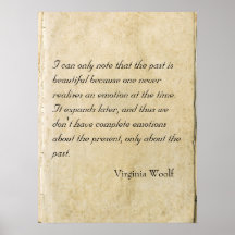Virginia Woolf quote poster