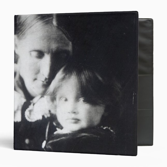 Virginia Woolf, with her mother Julia, 1884 Binder (Front/Inside)