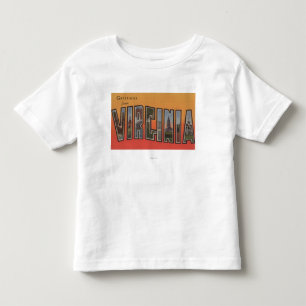 VirginiaLarge Letter ScenesVirginia 3 Toddler T-shirt