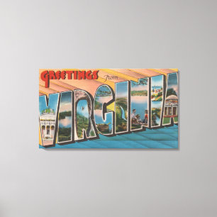 VirginiaLarge Letter ScenesVirginia Canvas Print