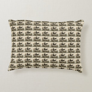 Virginian Partridge, Audubon's Birds of America Accent Pillow