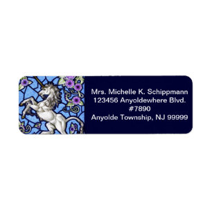 Virginsnowe Return Address Label