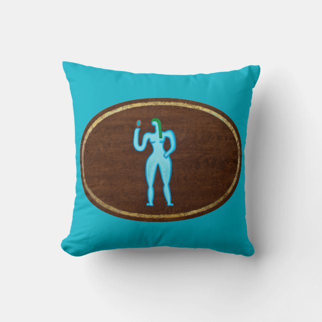 Virgo 2008 throw pillow (Front)