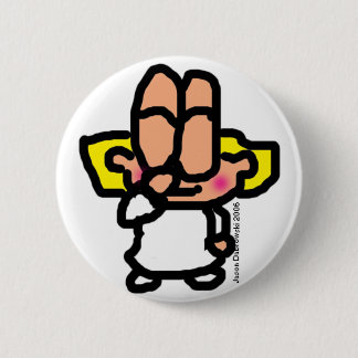 Virgo 2 Inch Round Button