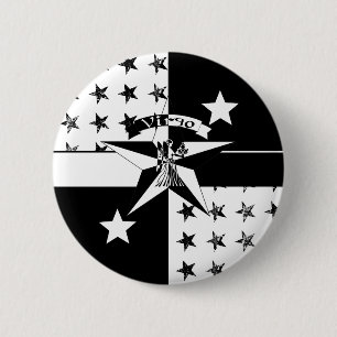 Virgo 2 Inch Round Button
