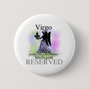Virgo About You 2 Inch Round Button
