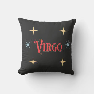 Virgo Astrological Sign  Throw Pillow