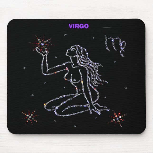 Virgo Astrology Mousepad (Front)