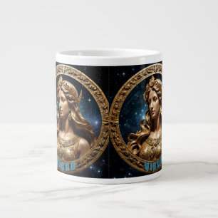 Virgo astrology sign large coffee mug