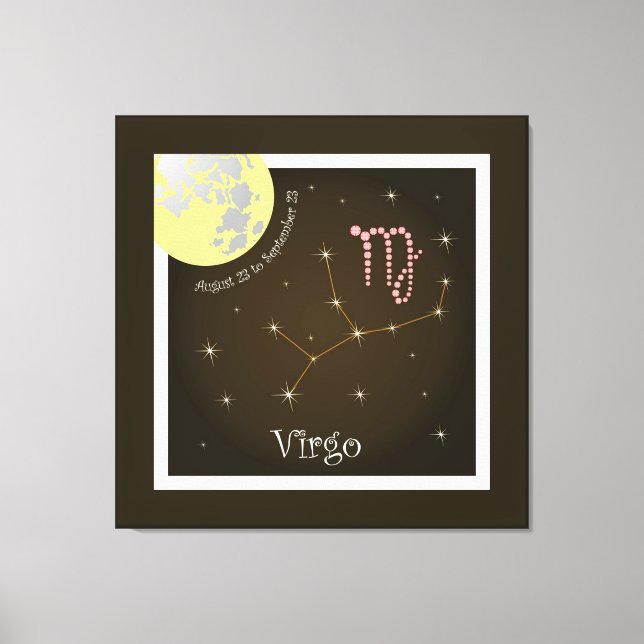 Virgo August 23 à septembre 23 Toile (Recto)