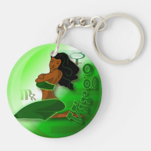 Virgo-August 23 to September 23 Keychain