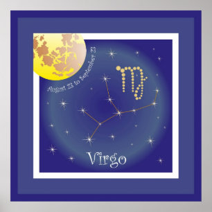 Virgo August 23 to September 23 posters
