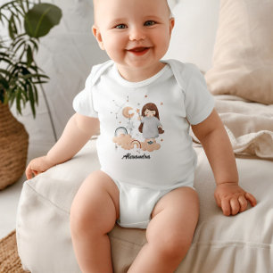 Virgo Baby: Virgo's Pure Celestial Personalized Baby Bodysuit