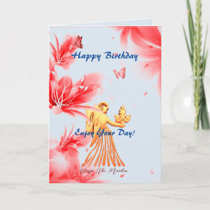 Virgo Birthday (Aug 23 – Sept 22) Card