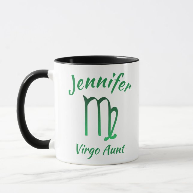 Virgo Birthday Aunt Mug (Left)