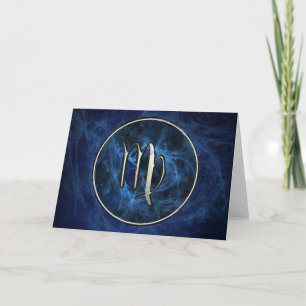 Virgo Birthday Card