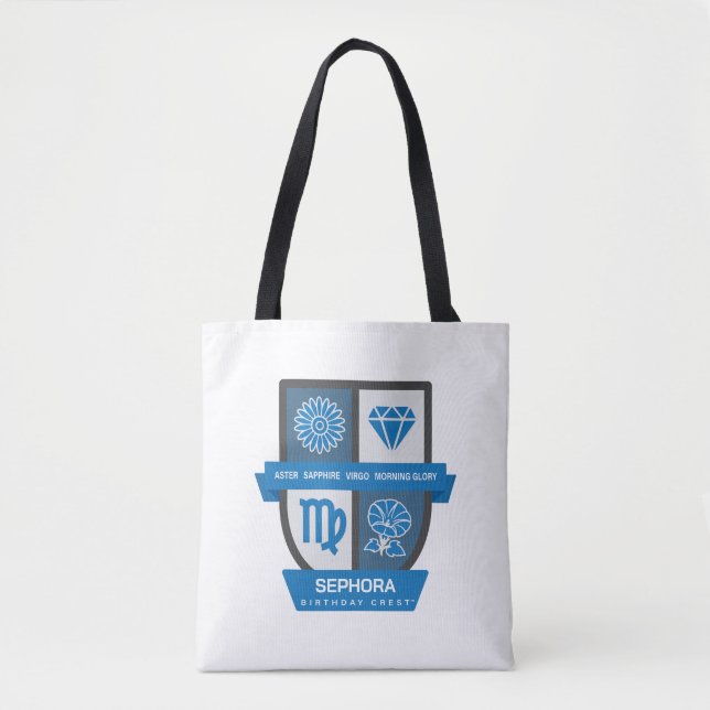 Virgo Birthday Crest™ for September 1-22 Tote Bag (Front)